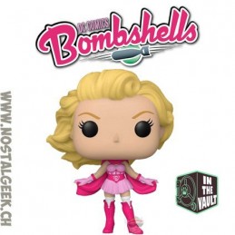 Funko Pop N°222 DC Bombshells Supergirl (Breast Cancer Awareness) Vaulted Vinyl Figur