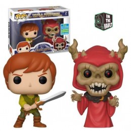 Funko Funko Disney SDCC 2019 Taram et le Chaudron Magique - Taran & Horned King (2-Pack) Vaulted Edition Limitée