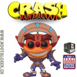 Funko Funko Pop N°841 SDCC 2021 Crash Bandicoot In Mask Armor Vaulted Edition Limitée