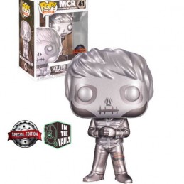 Funko Funko Pop N°41 Rocks My Chemical Romance Skeleton Gerard Way (Platinum) Vaulted Exclusive Vinyl Figure