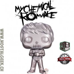 Funko Funko Pop N°41 Rocks My Chemical Romance Skeleton Gerard Way (Platinum) Vaulted Exclusive Vinyl Figure