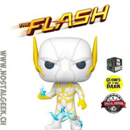 Funko Funko Pop N°1100 Television The Flash Godspeed Vaulted Phosphorescent Edition Limitée