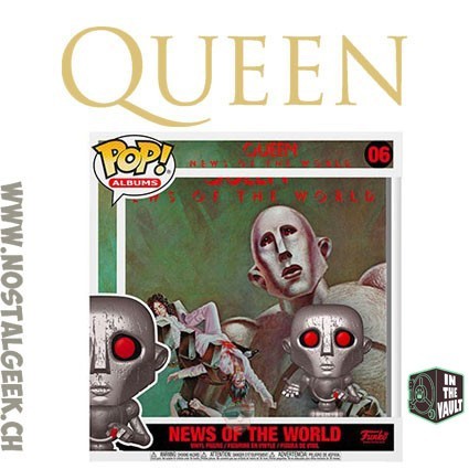 Funko Funko Pop N°06 Rocks Album Queen News of the World Vaulted Vinyl Figure