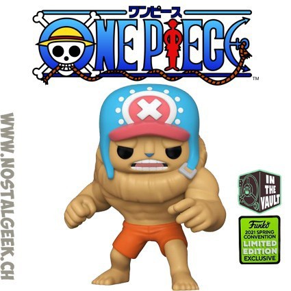 Funko Funko Pop N°918 ECCC 2021 One Piece Buffed Chopper Vaulted Edition Limitée