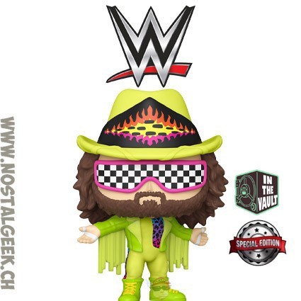 Funko Funko Pop N°83 WWE "Macho Man" Randy Savage (Checkered Glasses) Vaulted Exclusive Vinyl Figure