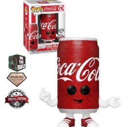 Funko Funko Pop N°78 Ad Icons Coca-Cola Can (Diamond Glitter) Vaulted Exclusive Vinyl Figure