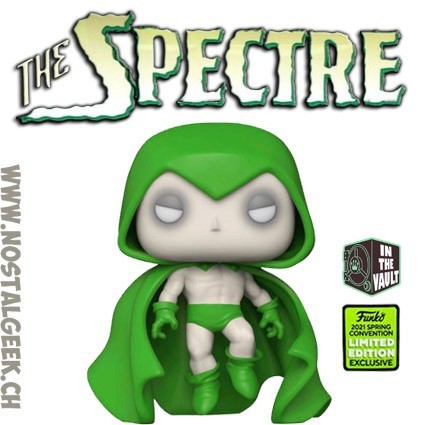 Funko Funko Pop N°380 ECCC 2021 DC Heroes The Spectre Vaulted Exclusive Vinyl Figure