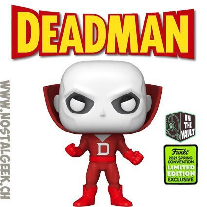 Funko Funko Pop N°379 ECCC 2021 DC Comics Deadman Vaulted Exclusive Vinyl Figure