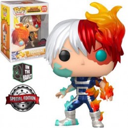 Funko Funko Pop! N°372 Anime My Hero Academia Todoroki (Metallic) Vaulted Edition Limitée