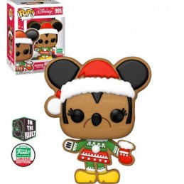 Funko Funko Pop N°995 Disney Holiday Gingerbread Minnie Mouse Vaulted Edition Limitée
