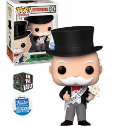 Funko Funko Pop N°31 Retro Toys Mr. Monopoly Beauty Contest Vaulted Edition Limitée