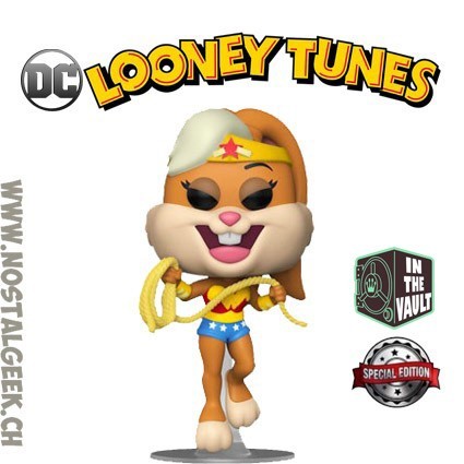 Funko Funko Pop N°890 DC Looney Tunes Lola Bunny as Wonder Woman Vaulted Edition Limitée