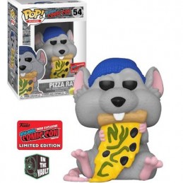 Funko Funko Pop N°54 Icons NYCC 2020 Pizza Rat (Blue Beanie) Vaulted Edition Limitée