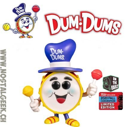 Funko Funko Pop Ad Icons NYCC 2020 Dum-Dums Drum Man Vaulted Edition Limitée