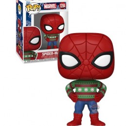Funko Funko Pop N°1284 Marvel Holidays Spider-Man (Ugly Sweater)
