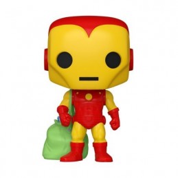 Funko Funko Pop N°1282 Marvel Holidays Iron Man with gifts Vinyl Figure