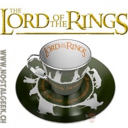 The Lord of the Rings Mirror mug & plate set Fellowship