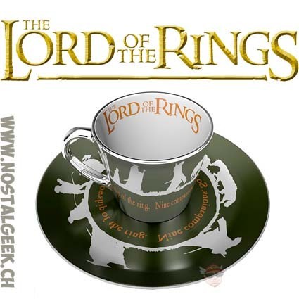 AbyStyle The Lord of the Rings Mirror mug & plate set Fellowship