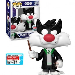 Funko Funko Pop N°1336 NYCC 2023 Looney Tunes X Harry Potter Sylvester Cat Slytherin Vaulted Edition Limitée