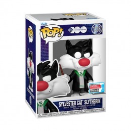 Funko Funko Pop N°1336 NYCC 2023 Looney Tunes X Harry Potter Sylvester Cat Slytherin Exclusive Vaulted Vinyl Figur