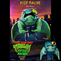 Funko Funko Pop N°1390 NYCC 2023 TMNT : Mutant Mayhem Ray Fillet Edition Limitée