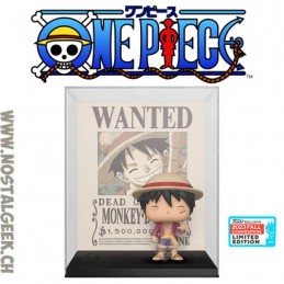 Funko Funko Pop N°1459 NYCC 2023 One Piece Monkey D. Luffy (Wanted Poster) Edition Limitée