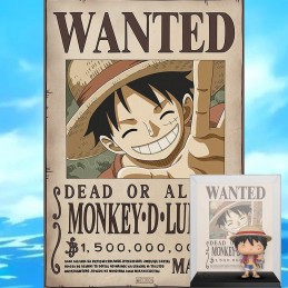 Funko Funko Pop N°1459 NYCC 2023 One Piece Monkey D. Luffy (Wanted Poster) Edition Limitée
