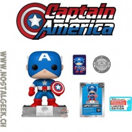Funko Funko Pop N°06 NYCC 2023 Marvel Captain America Funko 25th Anniversary Edition Limitée
