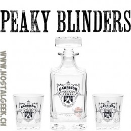 Peaky Blinders Garrison Carafe avec verres