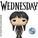 Funko Pop N°1311 Wednesday Addams in School Uniform (Metallic) Edition Limitée