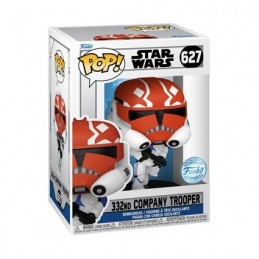Funko Funko Pop N°627 Star Wars Clone Wars 332nd Company Trooper (Running Pose) Edition limitée