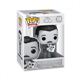 Funko Funko Pop Icons N°74 Walt Disney with Drawing Vinyl Figure