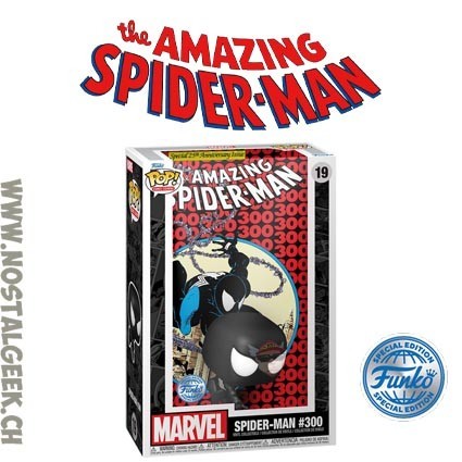 Funko Funko Pop N°19 Comics Cover Marvel Spider-Man 300 Edition Limitée