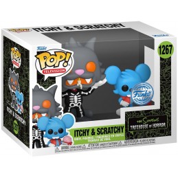 Funko Funko Pop N°1267 The Simpsons Itchy and Scratchy 2-pack Exclusive Vinyl Figure