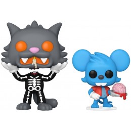 Funko Funko Pop N°1267 The Simpsons Itchy and Scratchy 2-pack Edition Limitée