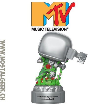 Funko Funko Pop N°201 Ad Icons MTV Moon Person (with flowers)