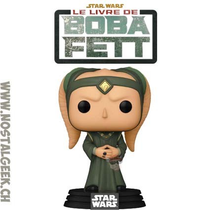 Funko unko Pop Star Wars N°585 The Book of Boba Fett The Mandalorian with Pouch Vinyl Figure