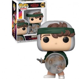 Funko Pop N°1463 Stranger Things Dustin With Spear And Shield