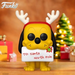 Funko Funko Pop N°1227 Disney Christmas Pluto Vinyl Figure