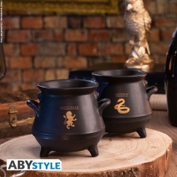 AbyStyle Harry Potter Teapot with Hogwarts cauldrons set