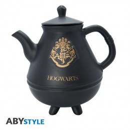 AbyStyle Harry Potter Teapot with Hogwarts cauldrons set