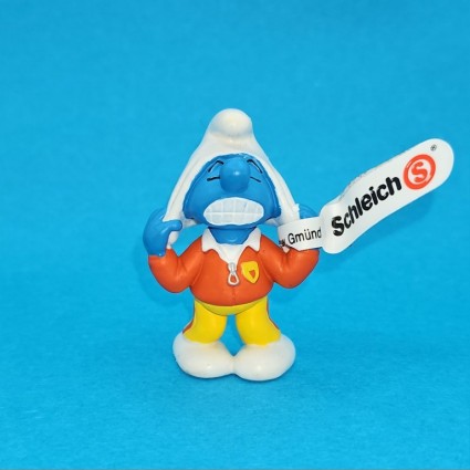 Schleich The Smurfs- Smurf Trainer Football second hand Figure (Loose)