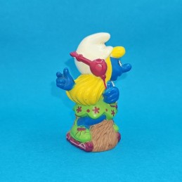 Schleich The Smurfs - Walkman Smurfette second hand Figure (Loose)