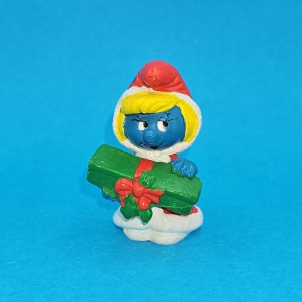 The Smurfs Smurfette Christmas second hand Figure (Loose)