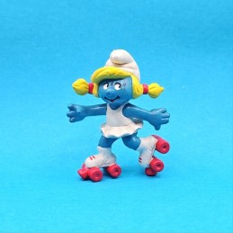 The Smurfs Smurfette Roller skates second hand Figure (Loose)