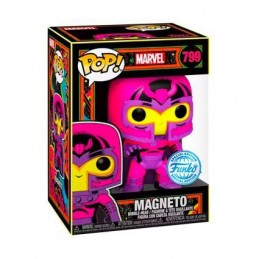 Funko Funko Pop Marvel N°799 Magneto (Black Light) Edition Limitée