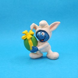 Schleich The Smurfs Easter Rabbit Smurf second hand Figure (Loose)
