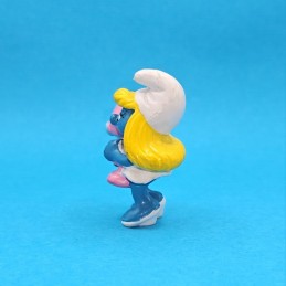 Schleich The Smurfs Smurfette with baby smurf second hand Figure (Loose)