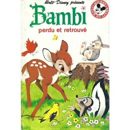 Mickey Club du livre Bambi Perdu et retrouvé Used book