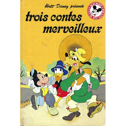 Mickey Club du livre Trois contes merveilleux Used book
